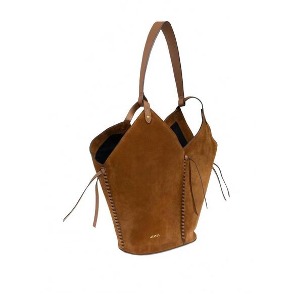 NEW ISABEL MARANT tampa shoulder bag in cognac - Picture 2 of 6